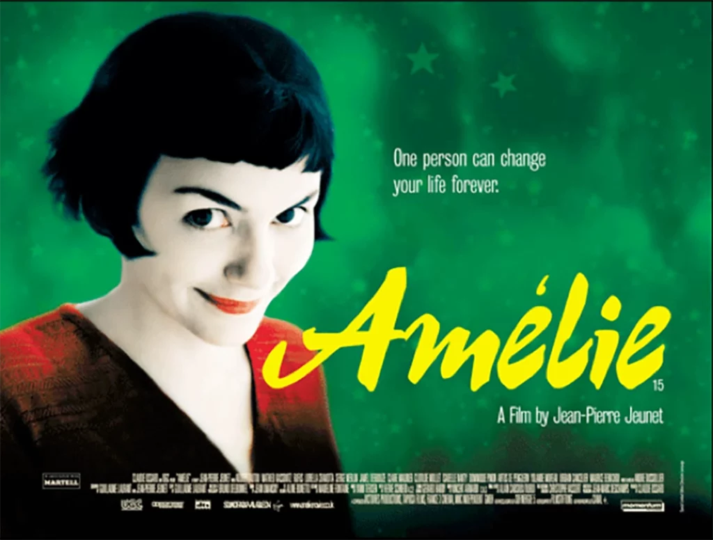 Designing the Enchanting World of "Amelie": A Journey in Poster Creation for UGC (2001)